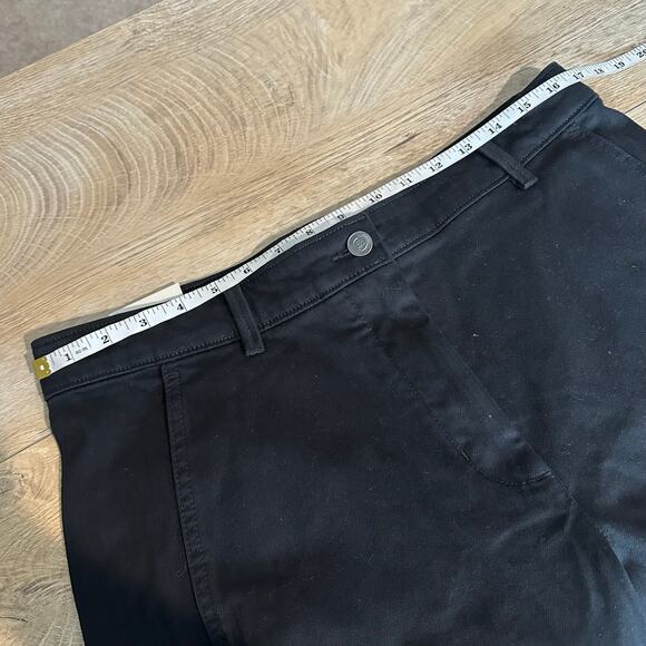 Banana Republic The Weekender Straight Leg Pant Black 12 713476 - Picture 12 of 14